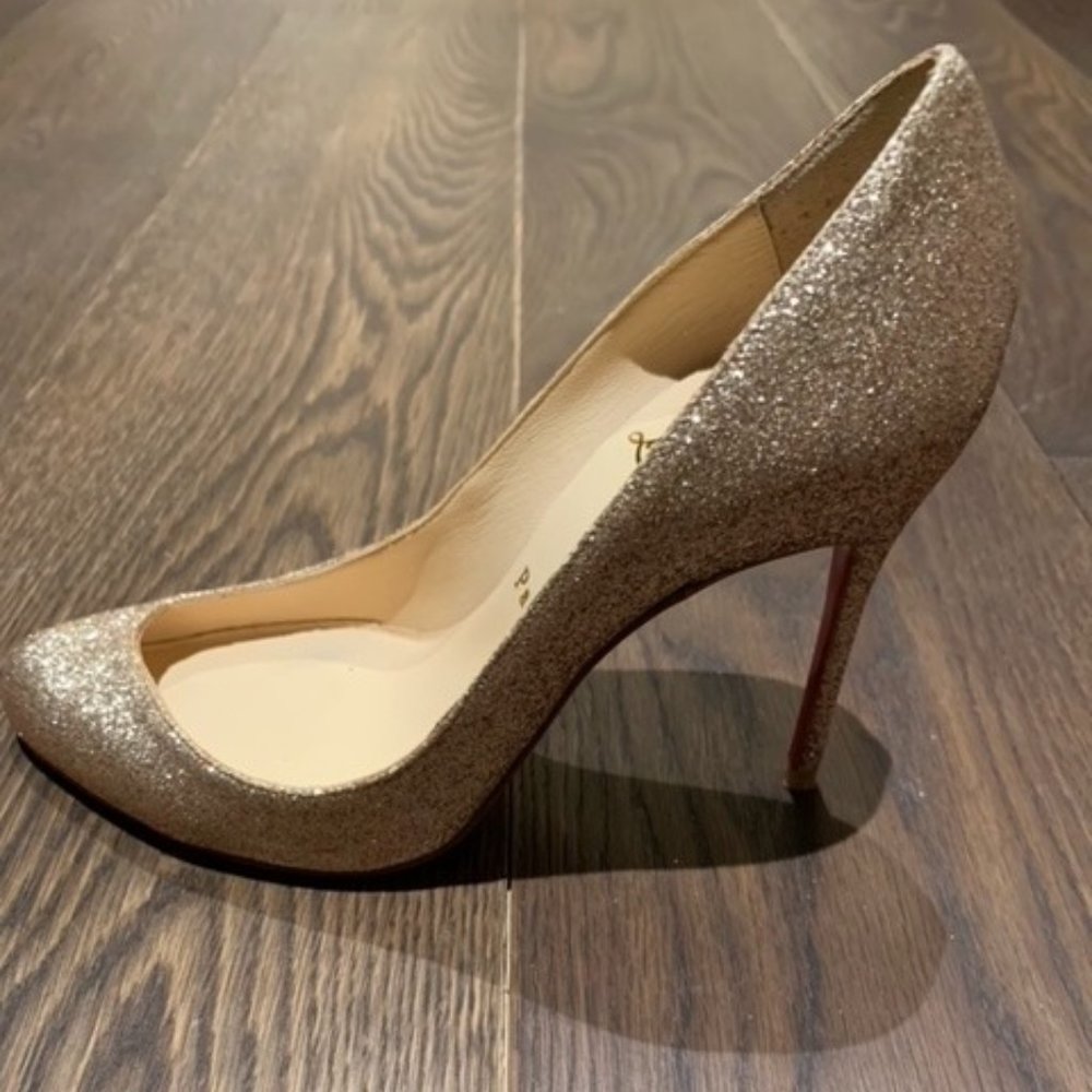 Christian Louboutin Maudissima 100MM height, 37.5